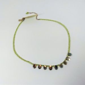 Lovely Delicate Baroni Citrine Bead with Silver Dr